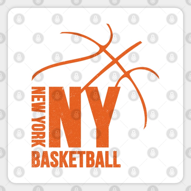 New York Basketball 01 Magnet by yasminkul